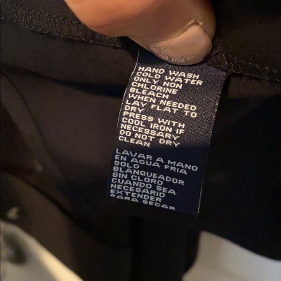 Jone of New York Black Blouse w/ Embellished Belt - Picture 6 of 10